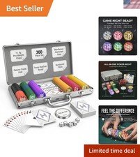 Pokerkoffer 300 chips - chips, set