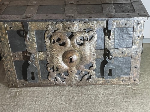 Mittelalterliche schatztruhe - mittelalterliche,