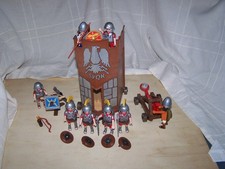 Playmobil Römer Belagerungsturm 4275, Stein-+ Speerschleuder extra Figuren
