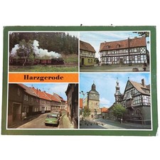 Ansichtskarte AK Harzgerode