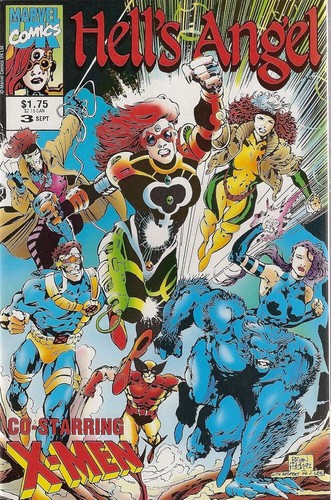 Marvel comics hells - angel, co