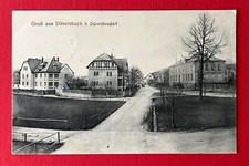AK DITTERSBACH Dürrröhrsdorf 1916 Strassenpartie  ( 157260