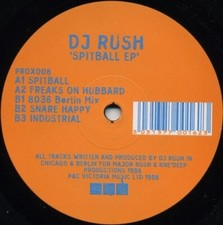 DJ Rush – Spitball EP             12" Inch Vinyl Maxi Single