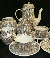 Adams England Dekor 623294 Chinese Bird braun diverse Teile zur Auswahl