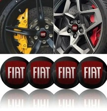 4x 56mm Für Fiat Nabendeckel