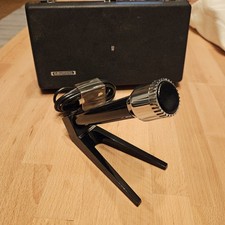 Grundig Mikrofon GDM 313 mit Ständer und Box