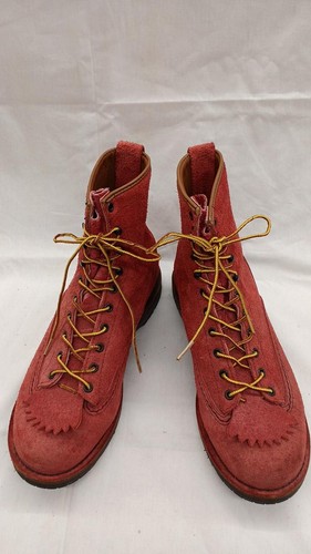Wesco stiefel wildleder - stiefel, rot