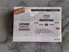 HDMI 2.0 Switch 5 Port in 1 out HDR HDMI Switcher 4K 60Hz for PS5 PS4 