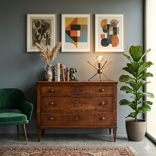 Antike directoire kommode - antike,