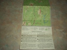 DDR Landkarte - Wanderkarte