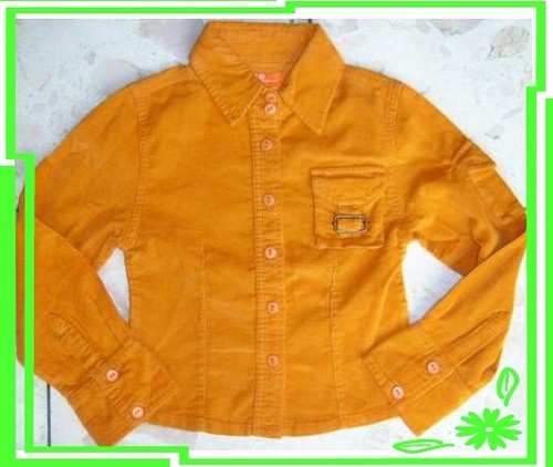 Mädchenbluse bluse kordbluse - mädchenbluse,