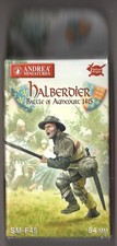 Andrea Miniatures SM-F45 - Hellebardier, Agincourt 1415 , 54mm