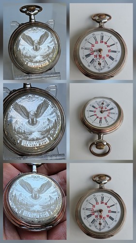 Casimir taschenuhr silber 800 - taschenuhr,