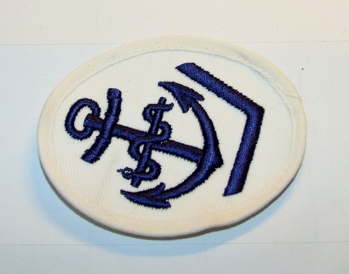 Nva volksmarine sleeve badge - nva,