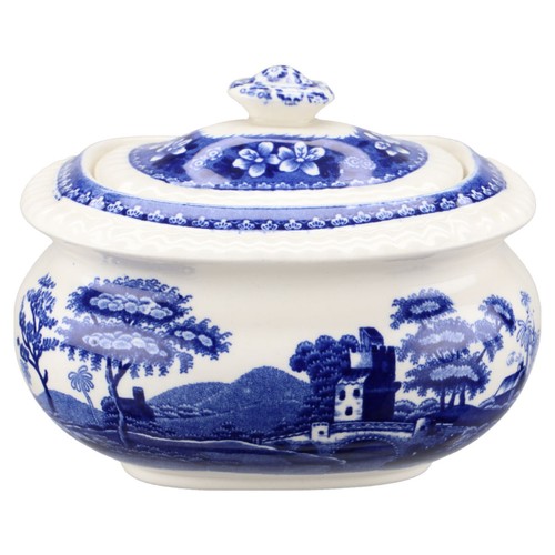 Zuckerdose spode copeland blue - zuckerdose,