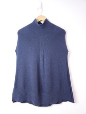 Bianco & Blu Damen blau Wolle