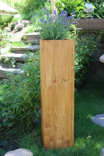 Gartensäule braun