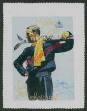 Stoffdruck Ludwig Hohlwein Ski