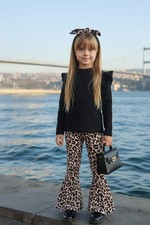 Dreiteiliges Set - schwarzes