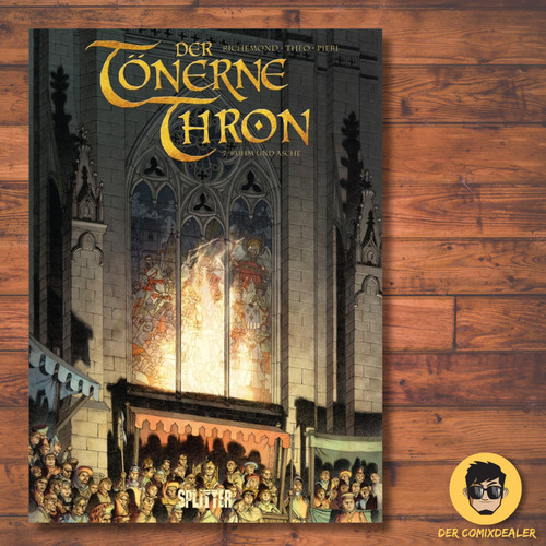 Der tönerne thron - thron, comic