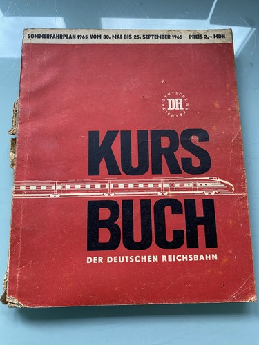 Kursbuch deutsche reichsbahn - deutsche,