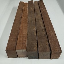 5 St.  amerikanischer Nussbaum  Kantholz Drechselholz Bastelholz 