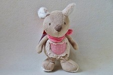 Pusblu Känguru mit rosa Halstuch NEU Kuscheltier Stofftier Plüschtier dm (T164)