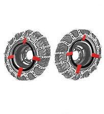 Schneeketten + Spannfedern  8 " Felgen für Traktor Aufsitzmäher  Schneeschieber