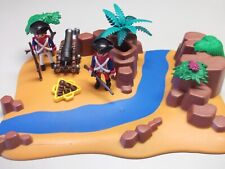 Playmobil Garde Soldaten Figuren Kanone Landschaft