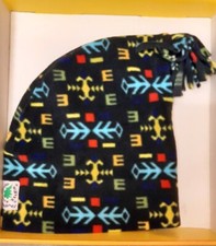 Wintermütze Steffner aus Fleece mit kurzer Bommel