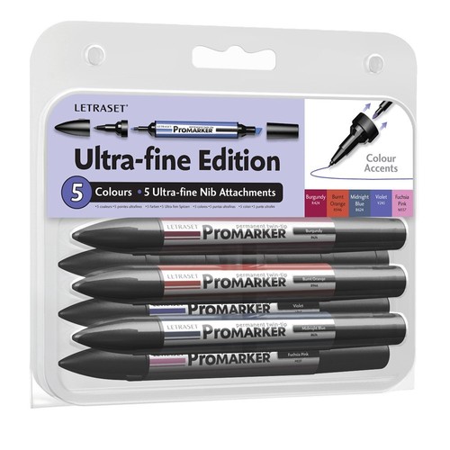 Letraset promarkers ultra fine - letraset, ultra-fine