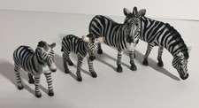 SCHLEICH & MOJO - ZEBRA HERD -