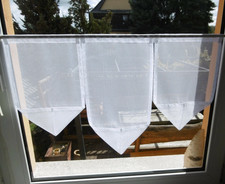 Scheibengardine HANDARBEIT