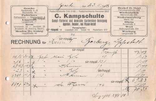 Dampf färberei kampschulte - dampf-färberei,