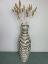 Große Vase 39cm Krugform Sand