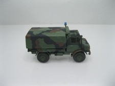 Roco Minitanks -H0 1:87- Bundeswehr - MB Unimog - Pr Pl - tarn gesupert