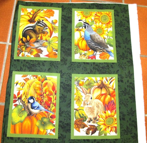 Waldtiere panel herbst - herbst, fuchs