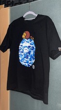 Bape Tshirt Baby Milo Schwarz