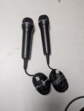 MULTI MIKRO 2 MIKROFONE mit Kabel Singstar PS4 Switch Wii Xbox One 