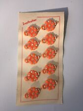 70/80'er Jahre-Vintage-Zopfhalter/ Haarspangen/ Haargummi/ Zopfgummi OVP  12