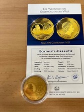 Salomonen "Die Wertvollsten Godlmünzen der Welt" Polen 100 Golddukaten 1621