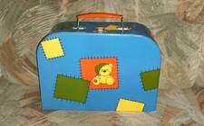 Nici Vintage Teddy Bär Sammel Papp Koffer TOP!