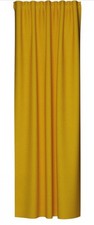 Akustik Vorhang Thermostoff Gardine Store Verdunklung senf 140 x 245 cm Homing
