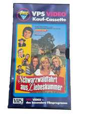Schwarzwaldfahrt aus Liebeskummer Roy Black VHS CASSETTE VPS Glasbox KULTFILM