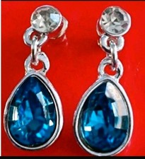 Ohrstecker Neu Tchibo blauer