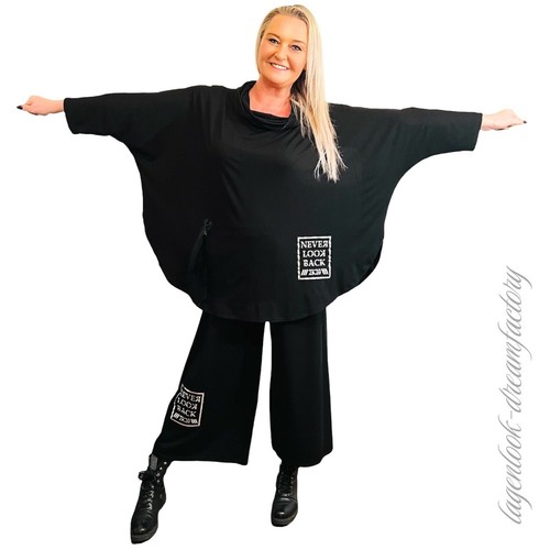 Lagenlook oversized print - oversized,