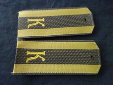 Original Schulterklappen Krusant  Rangabzeichen Russland CCCP UDSSR 1 Paar NEU!