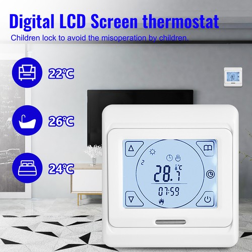 Raumthermostat lcd wlan wifi - raumthermostat,