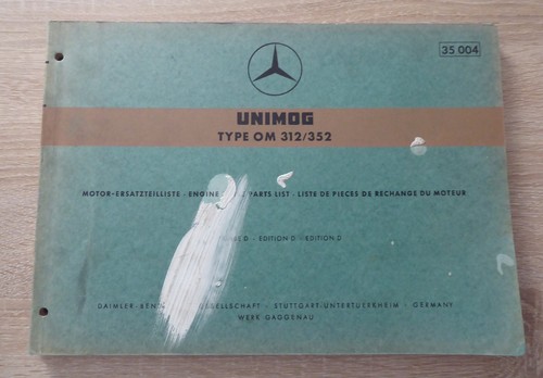 Mercedes unimog motor om312 - mercedes, +