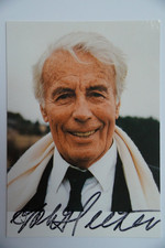 JOHANNES HEESTERS (+2011)  - signierte Autogrammkarte